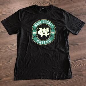 Black/Green Ware County United Graphic Tee